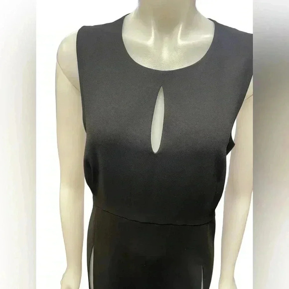 Marciano Black Sleeveless Midi Dress  Size Large - Picture 5 of 12